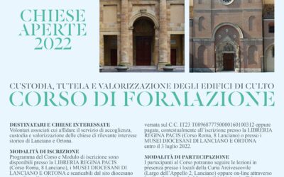 CHIESE APERTE 2022