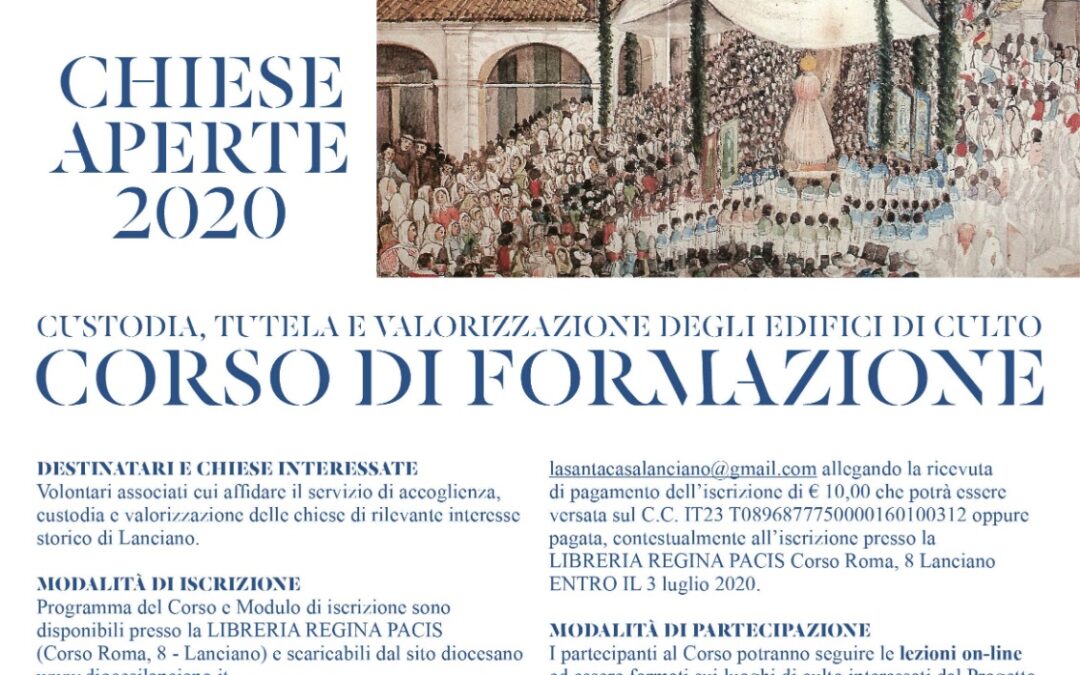 CHIESE APERTE 2020