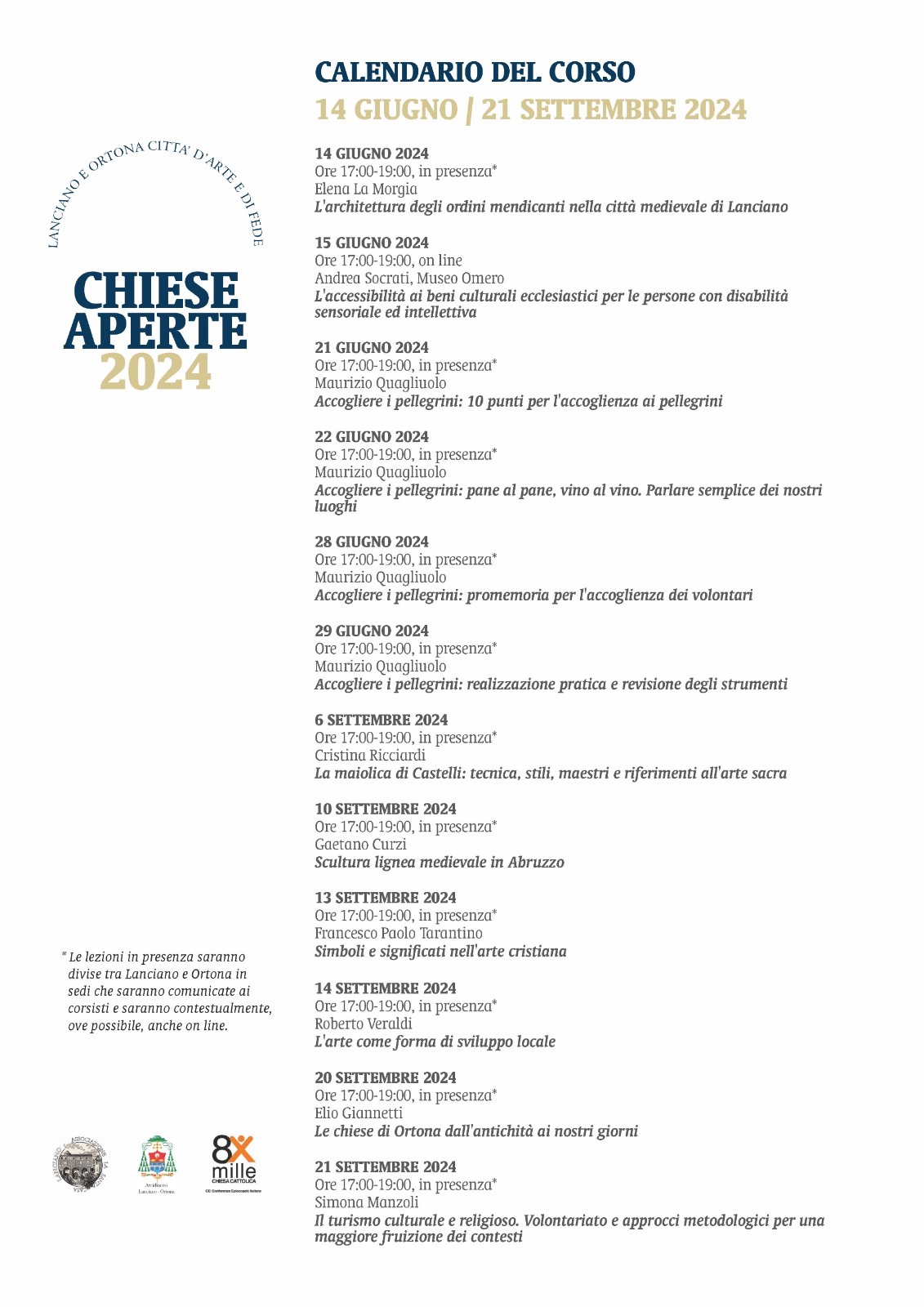 CALENDARIO DEL CORSO_24